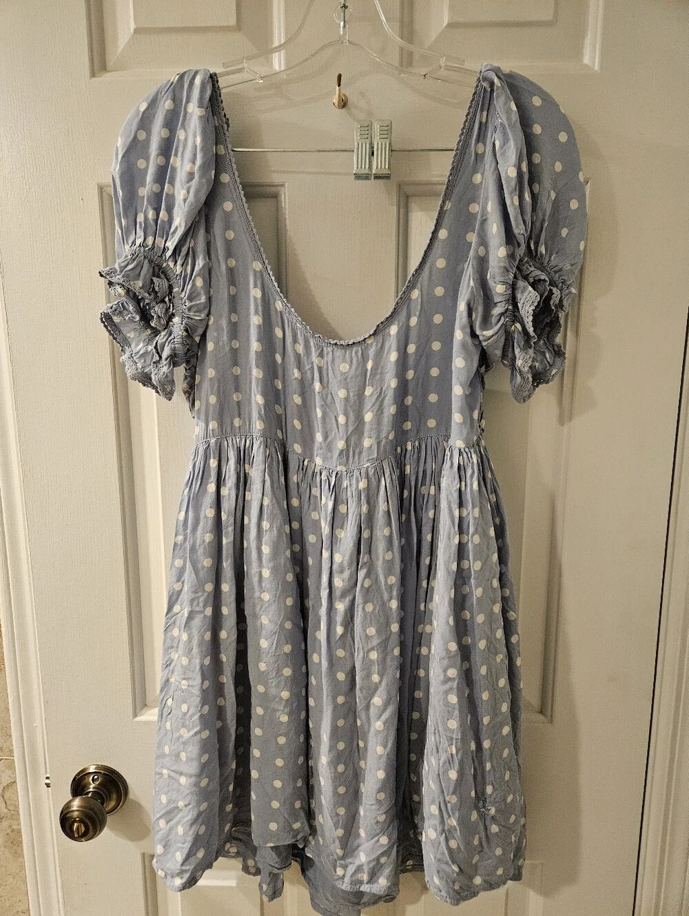 Free People Daisy Dots Mini Dress
